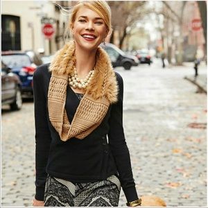 CAbi | #3160 Ballet Wrap Sweater ANGORA BLEND